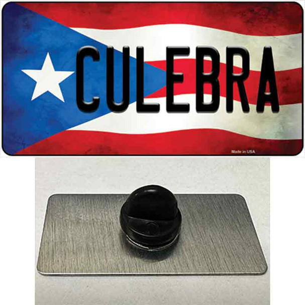 Culebra Puerto Rico Flag Wholesale Novelty Metal Hat Pin