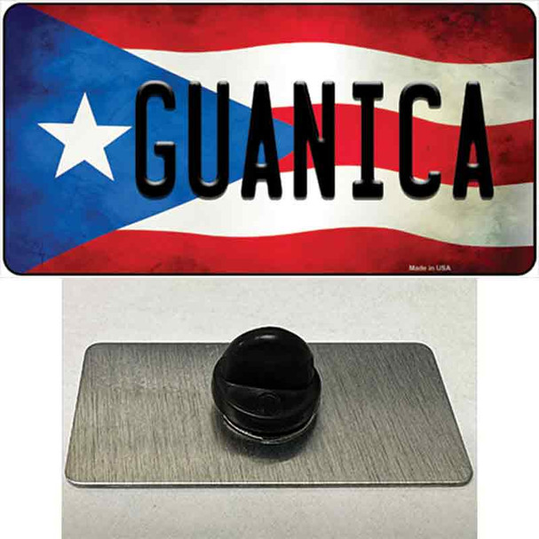Guanica Puerto Rico Flag Wholesale Novelty Metal Hat Pin
