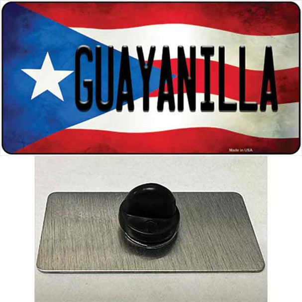 Guayanilla Puerto Rico Flag Wholesale Novelty Metal Hat Pin