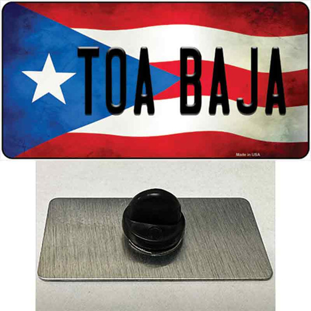 Toa Baja Puerto Rico Flag Wholesale Novelty Metal Hat Pin