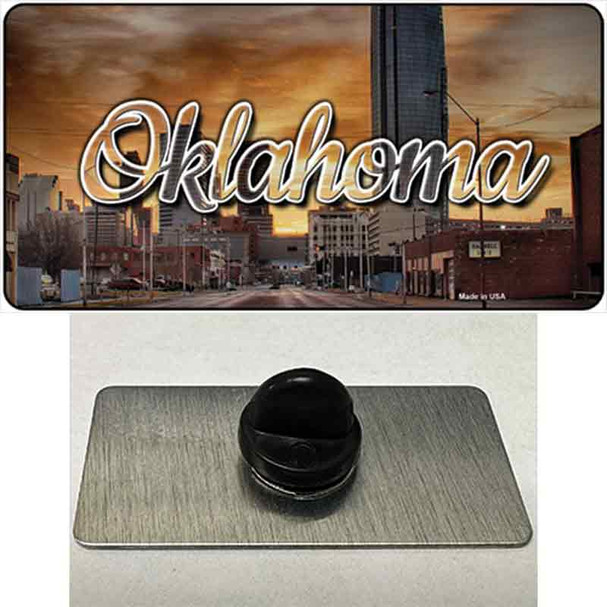 Oklahoma Sunset Skyline State Wholesale Novelty Metal Hat Pin