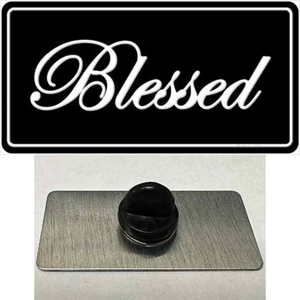 Blessed Black Wholesale Novelty Metal Hat Pin