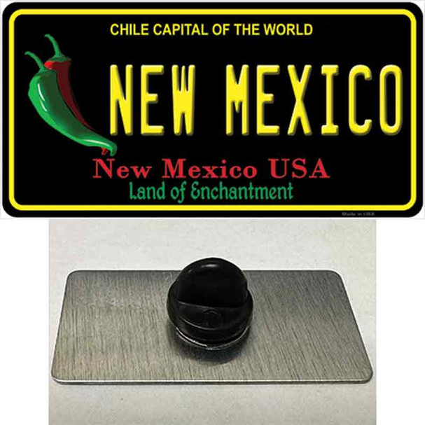 New Mexico Black State Wholesale Novelty Metal Hat Pin