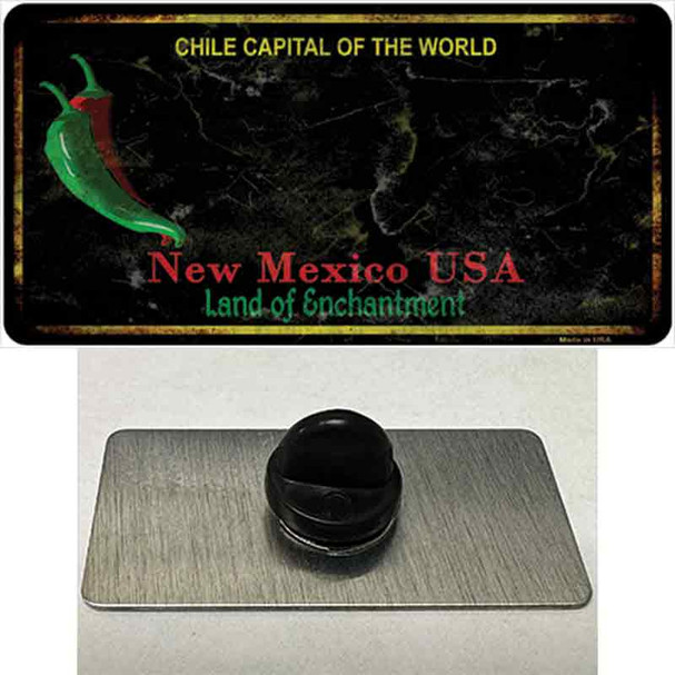 New Mexico Black Blank Rusty State Wholesale Novelty Metal Hat Pin