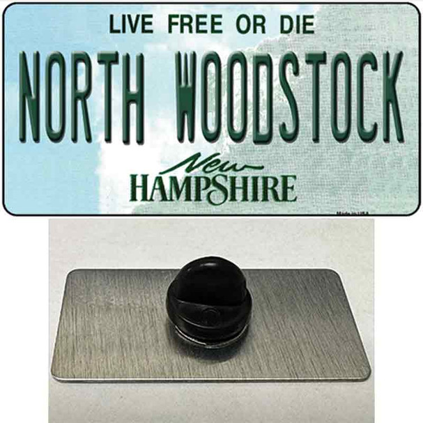 North Woodstock New Hampshire Wholesale Novelty Metal Hat Pin