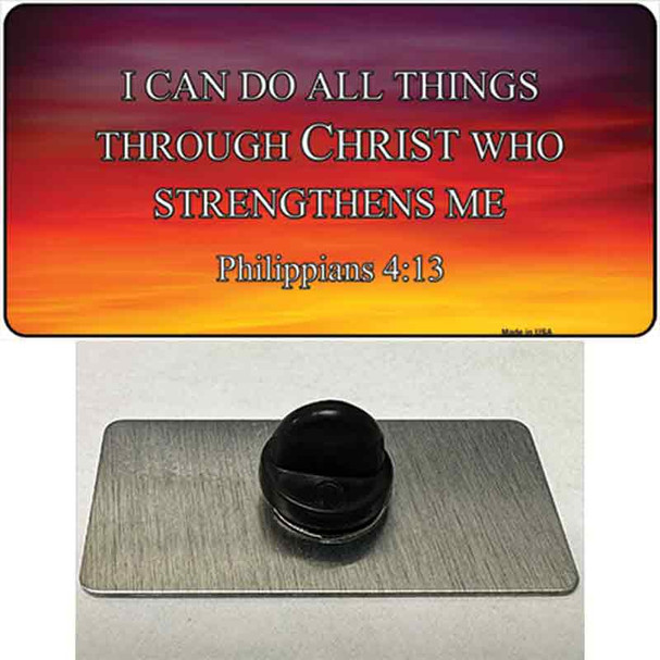 Philippians 4 13 Wholesale Novelty Metal Hat Pin