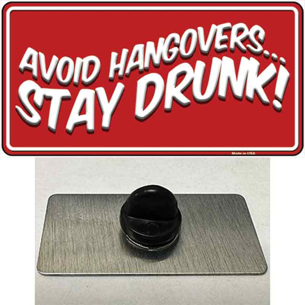 Avoid Hangovers Wholesale Novelty Metal Hat Pin