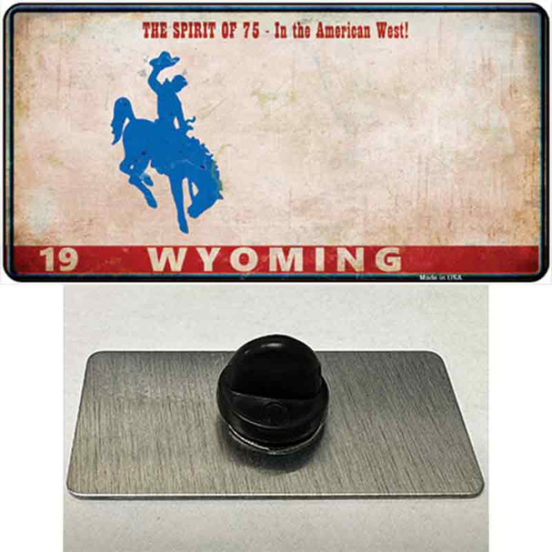 Wyoming Rusty Wholesale Novelty Metal Hat Pin