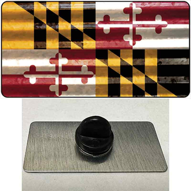 Maryland Corrugated Flag Wholesale Novelty Metal Hat Pin