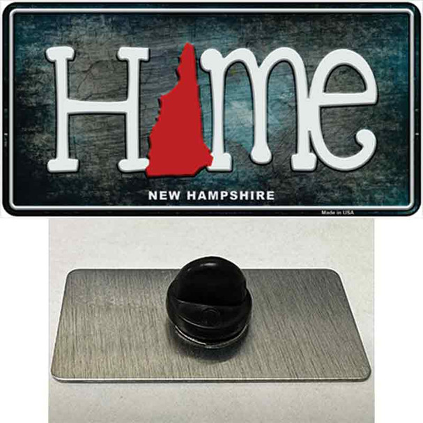 New Hampshire Home State Outline Wholesale Novelty Metal Hat Pin