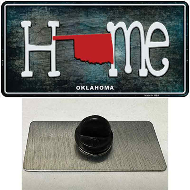 Oklahoma Home State Outline Wholesale Novelty Metal Hat Pin