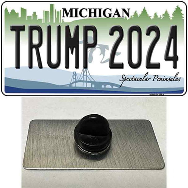 Trump 2024 Michigan Wholesale Novelty Metal Hat Pin