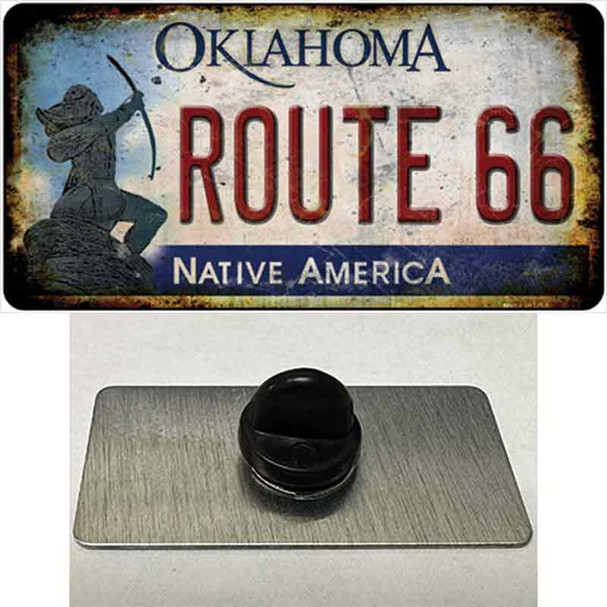 Route 66 Oklahoma Rusty Wholesale Novelty Metal Hat Pin