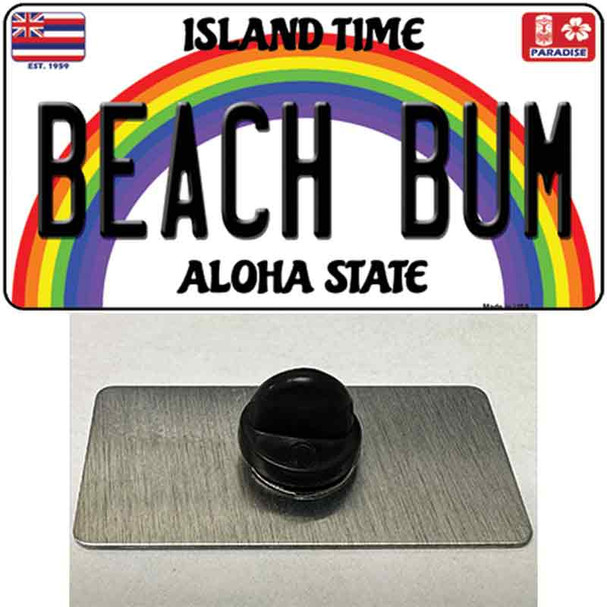 Beach Bum Hawaii Wholesale Novelty Metal Hat Pin