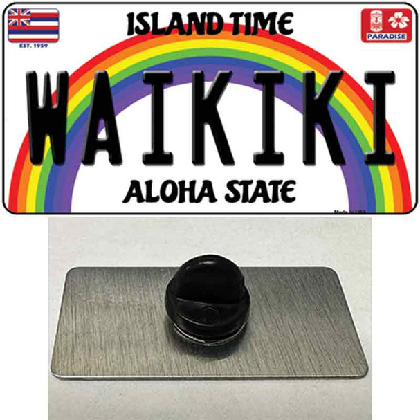 Waikiki Hawaii Wholesale Novelty Metal Hat Pin