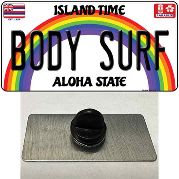 Body Surf Hawaii Wholesale Novelty Metal Hat Pin