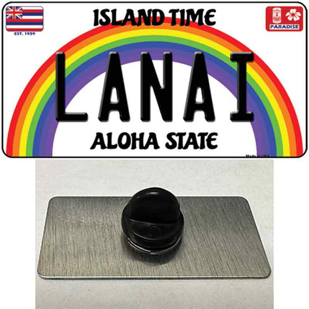 Lanai Hawaii Wholesale Novelty Metal Hat Pin