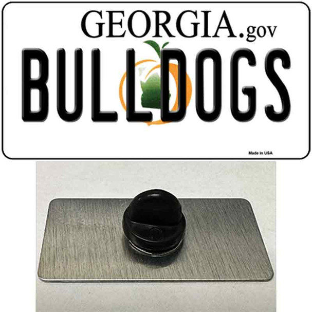 Bulldogs Georgia Peach Wholesale Novelty Metal Hat Pin