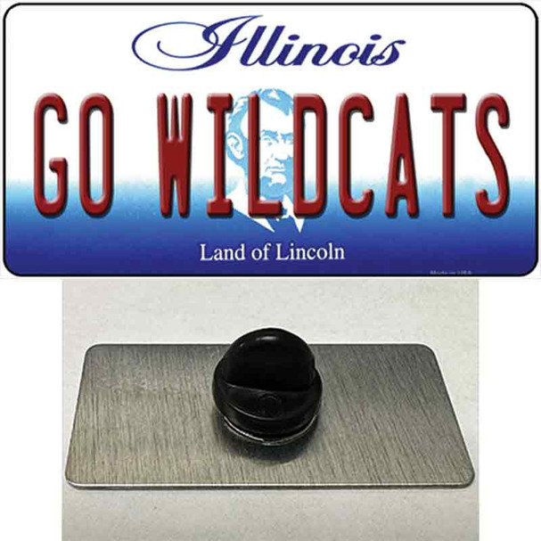 Go Wildcats Illinois Wholesale Novelty Metal Hat Pin