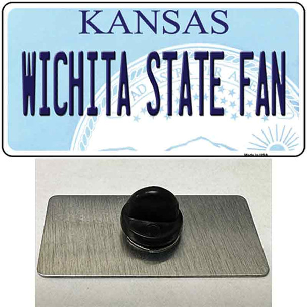 Wichita State Fan Wholesale Novelty Metal Hat Pin Tag