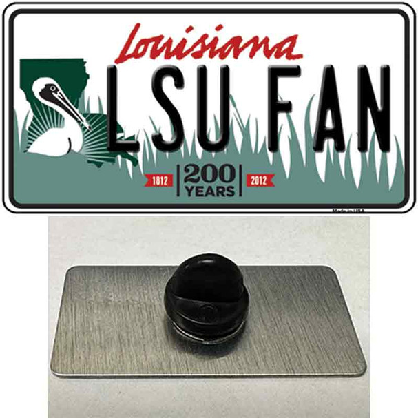 LSU Fan Wholesale Novelty Metal Hat Pin Tag