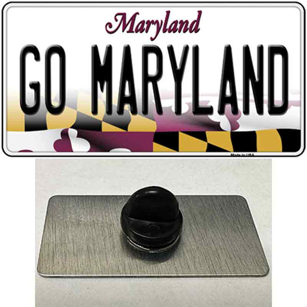 Go Maryland Wholesale Novelty Metal Hat Pin Tag