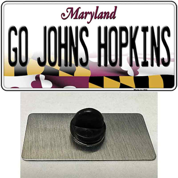 Go Johns Hopkins Wholesale Novelty Metal Hat Pin