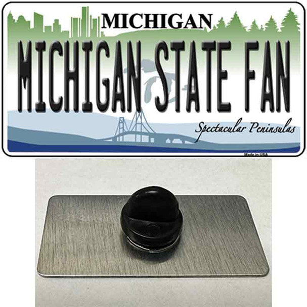 Michigan State Fan Wholesale Novelty Metal Hat Pin