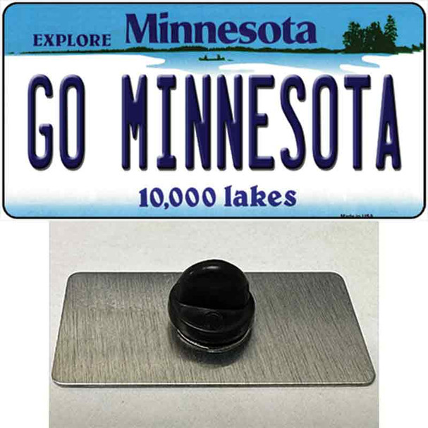 Go Minnesota Wholesale Novelty Metal Hat Pin