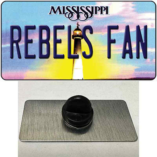 Rebels Fan Wholesale Novelty Metal Hat Pin