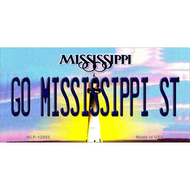 Go Mississippi State Wholesale Novelty Metal Hat Pin