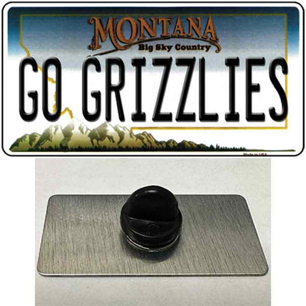 Go Grizzlies Wholesale Novelty Metal Hat Pin