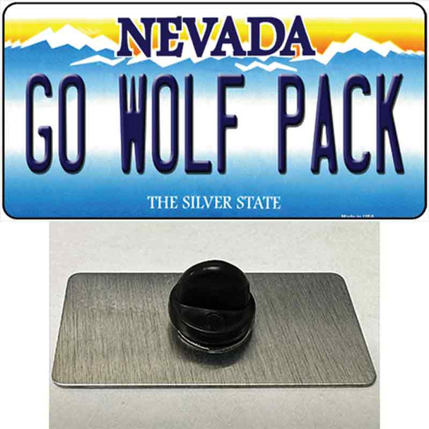 Go Wolf Pack Wholesale Novelty Metal Hat Pin