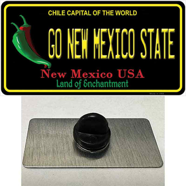 Go New Mexico State Wholesale Novelty Metal Hat Pin