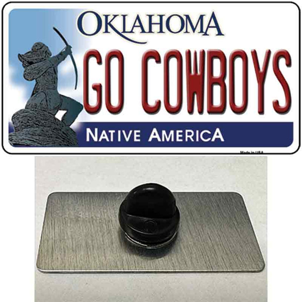 Go Cowboys Wholesale Novelty Metal Hat Pin