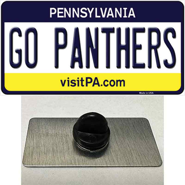 Go Panthers Wholesale Novelty Metal Hat Pin