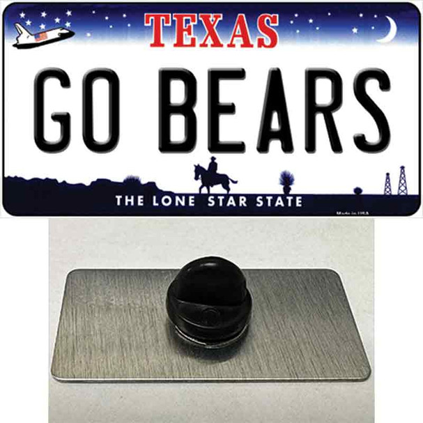 Go Bears Wholesale Novelty Metal Hat Pin