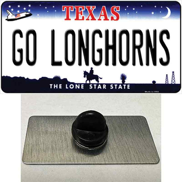 Go Longhorns Wholesale Novelty Metal Hat Pin
