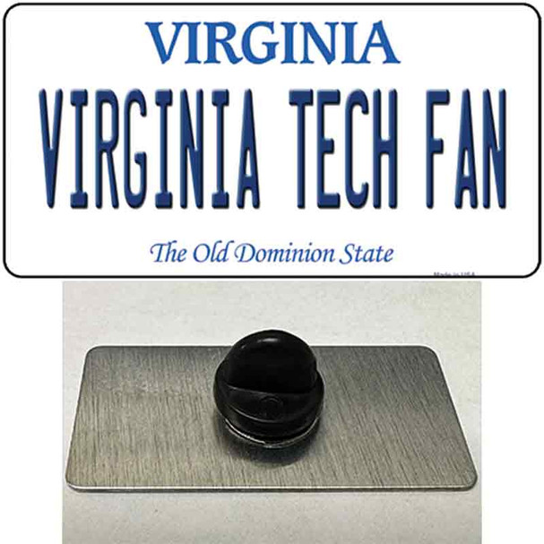 Virginia Tech Fan Wholesale Novelty Metal Hat Pin