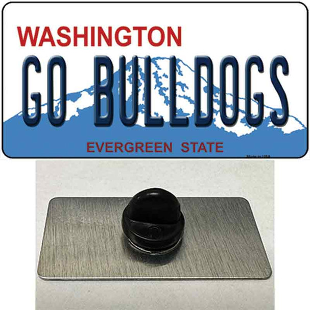 Go Bulldogs Washington Wholesale Novelty Metal Hat Pin