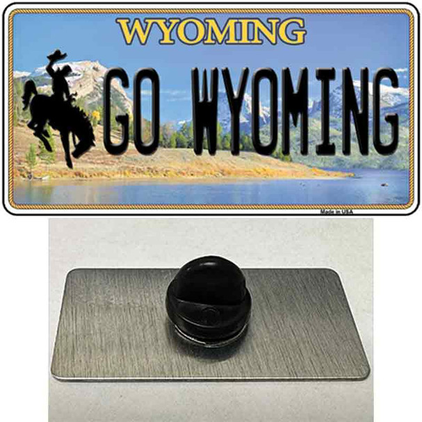 Go Wyoming Wholesale Novelty Metal Hat Pin