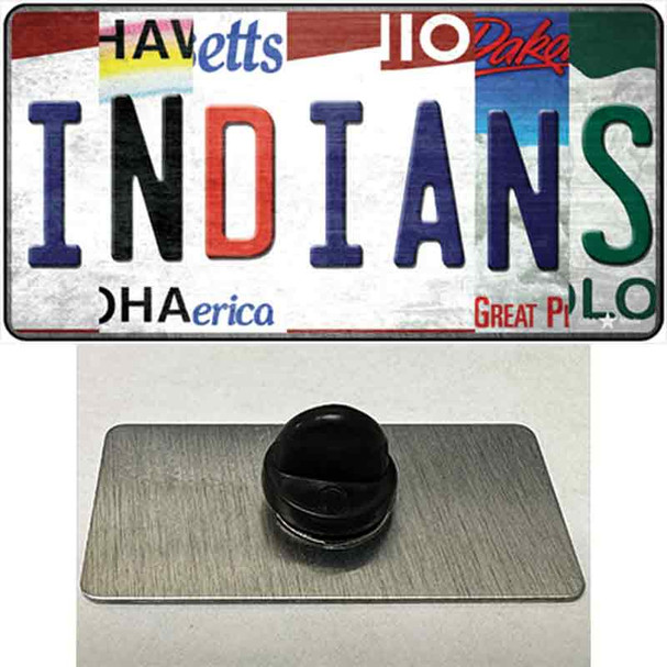 Indians Strip Art Wholesale Novelty Metal Hat Pin Tag