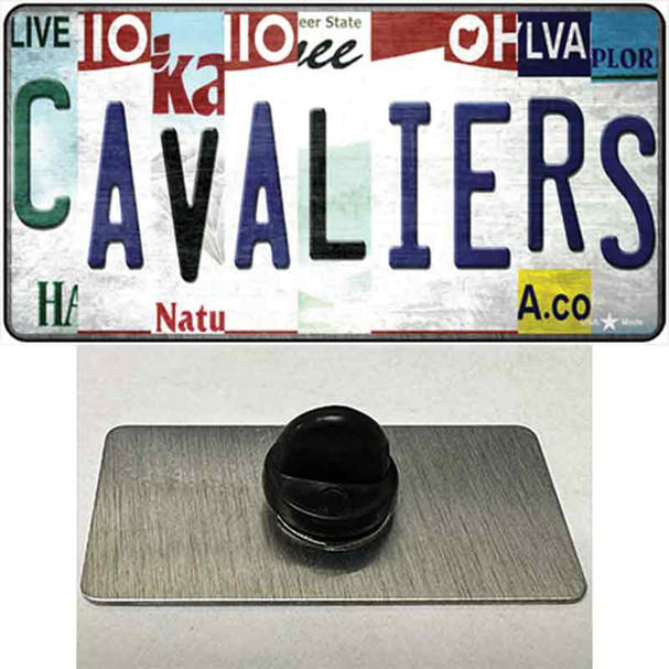 Cavaliers Strip Art Wholesale Novelty Metal Hat Pin Tag