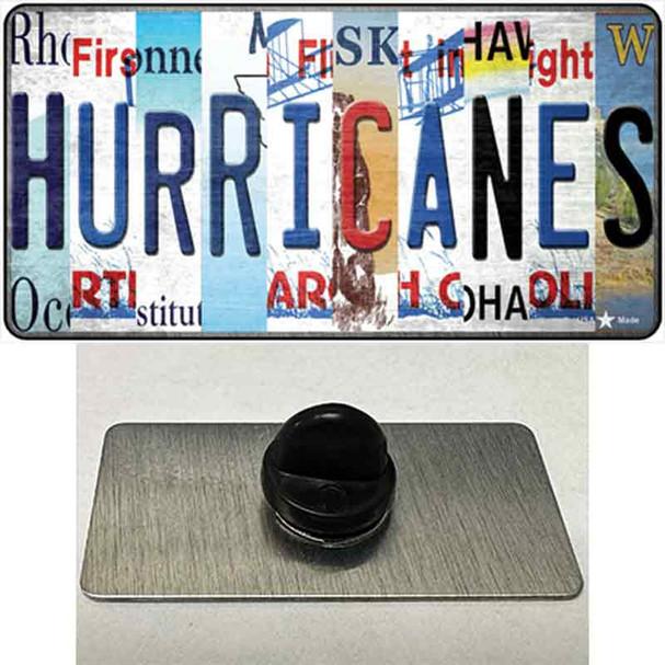Hurricanes Strip Art Wholesale Novelty Metal Hat Pin Tag