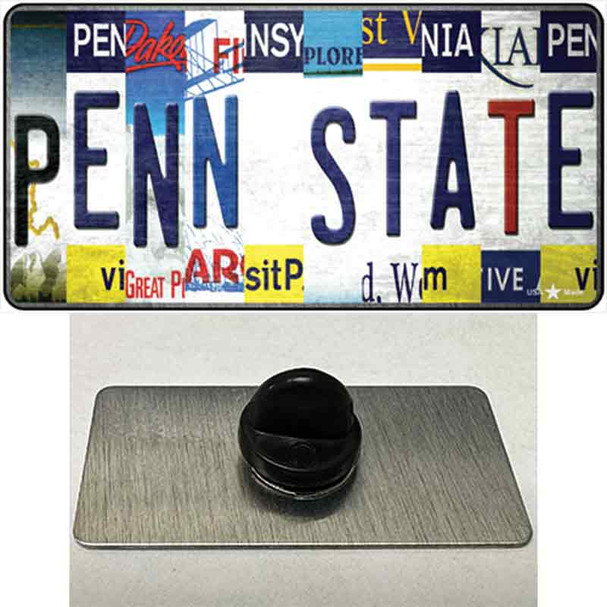 Penn State Strip Art Wholesale Novelty Metal Hat Pin Tag
