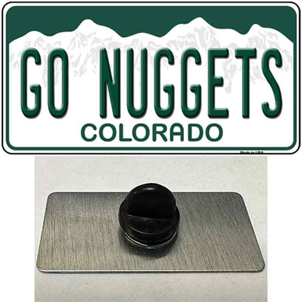 Go Nuggets Wholesale Novelty Metal Hat Pin Tag
