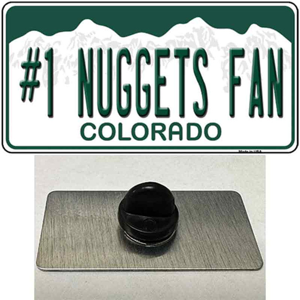 Number 1 Nuggets Fan Wholesale Novelty Metal Hat Pin Tag
