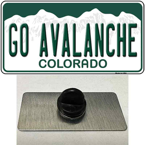 Go Avalanche Wholesale Novelty Metal Hat Pin Tag