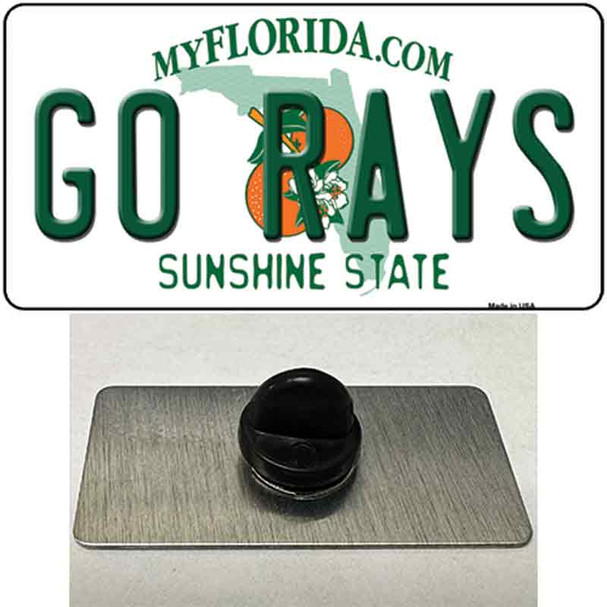 Go Rays Wholesale Novelty Metal Hat Pin Tag