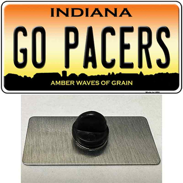 Go Pacers Wholesale Novelty Metal Hat Pin Tag